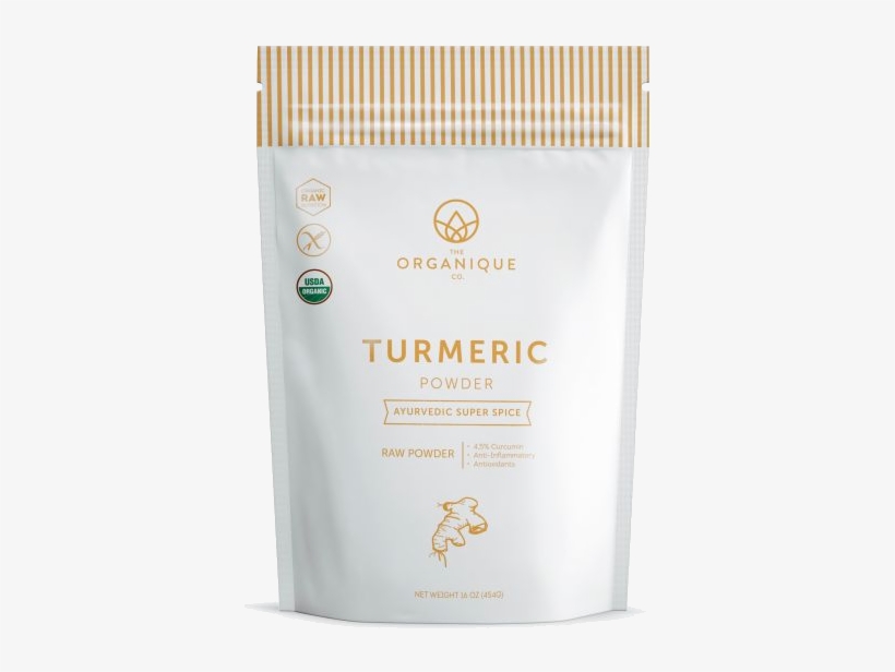 Organic Turmeric Powder By The Organique Co - Organique Co. Organic Raw Spirulina Superfood Powder, transparent png #1364011