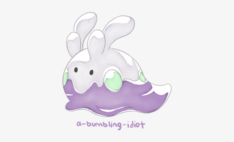 Watercolor Goomy - Watercolor Painting, transparent png #1364279