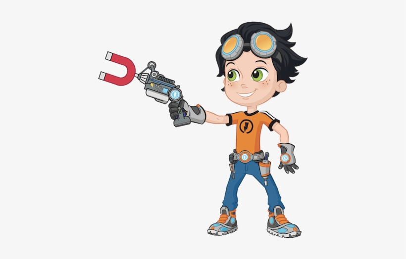 Rusty Rivets 2d Magnet - 2d Character Png Hd, transparent png #1364298