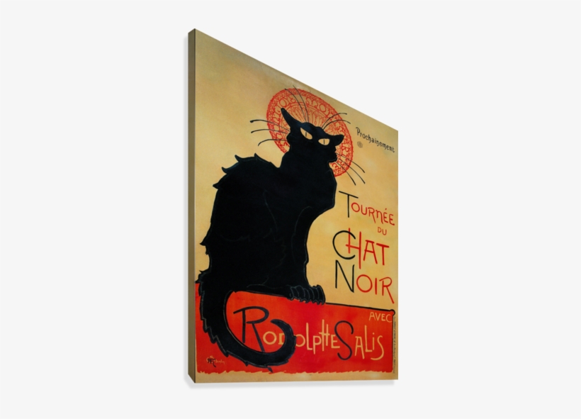 Theophile Steinlen - Toulouse Lautrec Tournée Du Chat Noir, transparent png #1364318