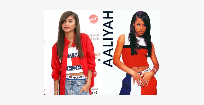 Zendaya Cast As Aaliyah - Zendaya Aaliyah, transparent png #1364371