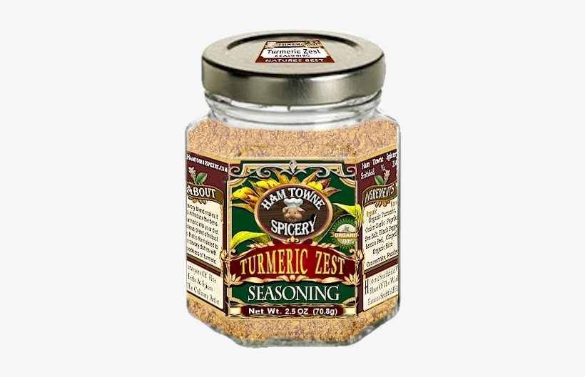 Try Our Two New Turmeric Seasonings On Your Favorite - Gold Vector, transparent png #1364489