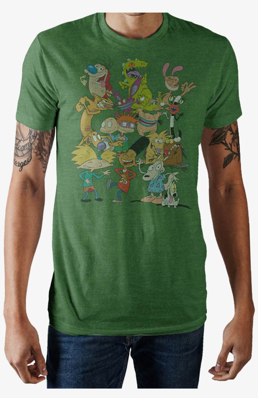 Nickelodeon All Stars T Shirt - Shirt Emilia Re Zero, transparent png #1364531