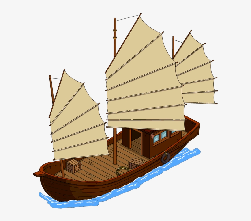 Chinese Junk Menu - Simpson Tapped Out China, transparent png #1364734