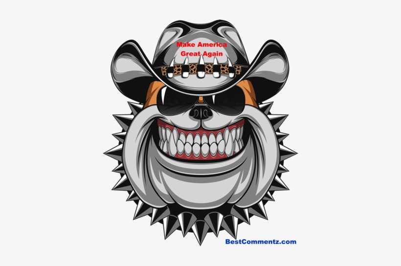 America Needs A Junk Yard Dog - Bulldog Illustration - Free Transparent PNG  Download - PNGkey
