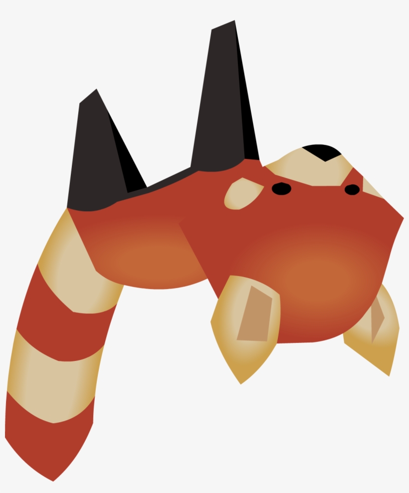 Red Panda Transparent - Animal Jam Animals Png, transparent png #1365092