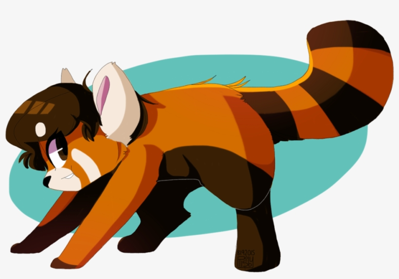 B The Red Panda By Robysaurus On Deviantart Image Royalty - Red Panda Oc, transparent png #1365266