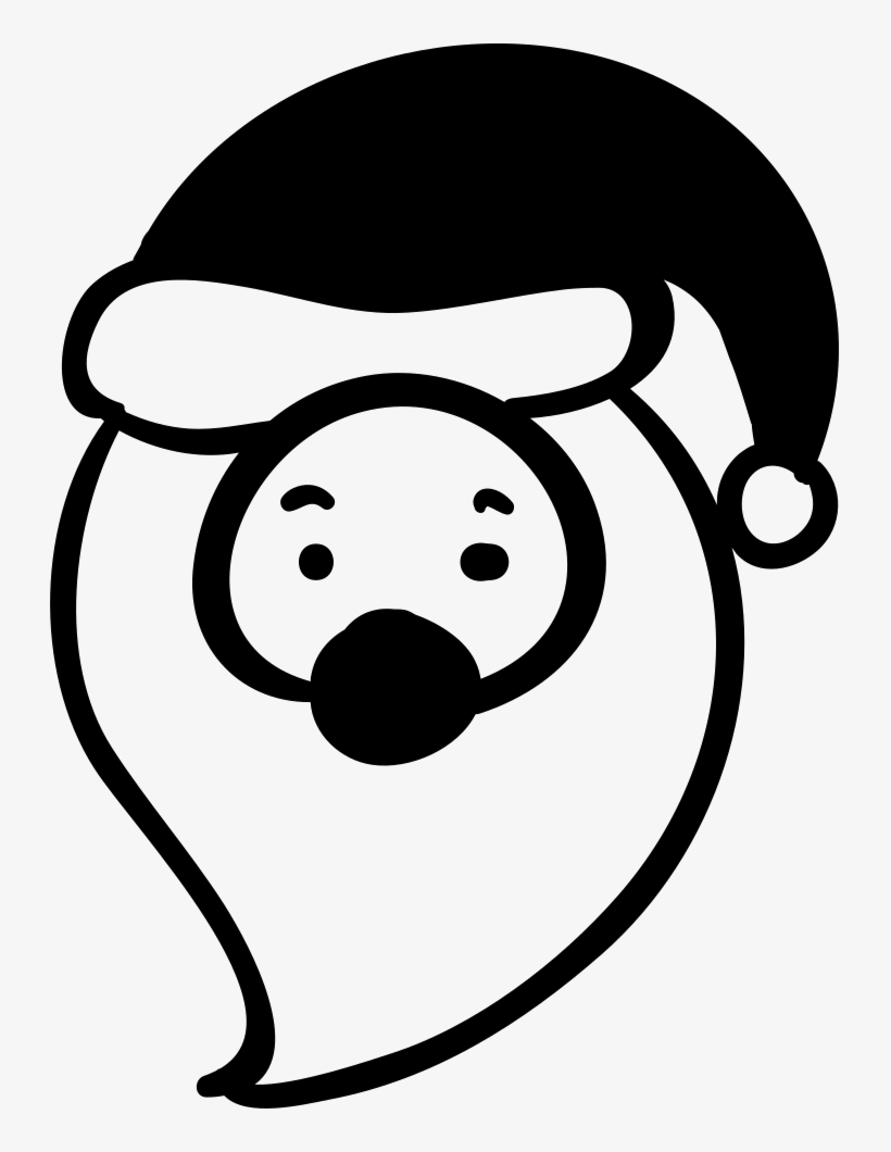 Santa Claus Head Comments - Christmas Day, transparent png #1365306