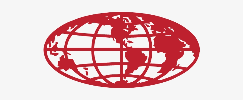 Ohio Window Cleaning Logo Image - Logo Globe Red Png, transparent png #1365365