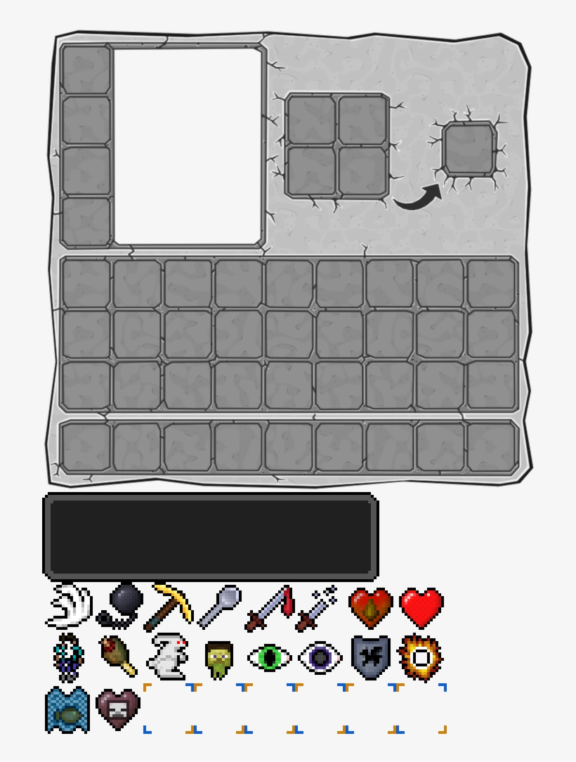 Inventory - Minecraft Inventory Resource Pack 1.12, transparent png #1365495