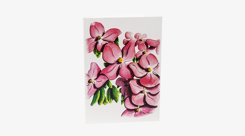 Dogwood Note Card - Jpeg, transparent png #1366621