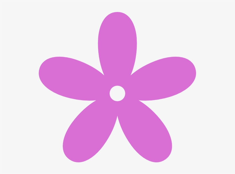 Orchid Flower Clip Art - Pink Flower Clipart, transparent png #1366746