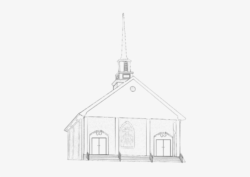 Church Building Drawing At Getdrawings - Png Transparent Chapel Png, transparent png #1366887