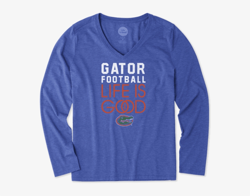 Women's Florida Gators Infinity Football Long Sleeve - University Of Oklahoma Women's Shirt, transparent png #1367055