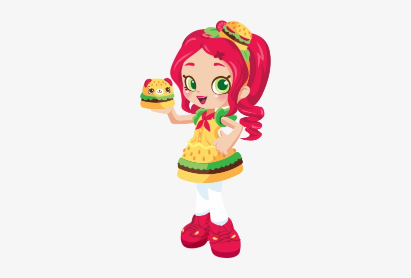 Chelsea Cheeseburger1 - Shopkins Happy Places Chelsea Cheeseburger, transparent png #1367075