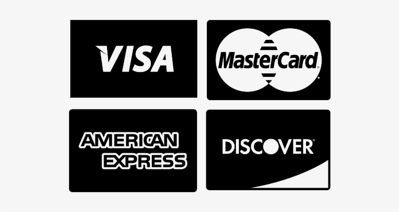 Letsbrik Cheap International Calls - We Accept Credit Cards Black And White, transparent png #1367194