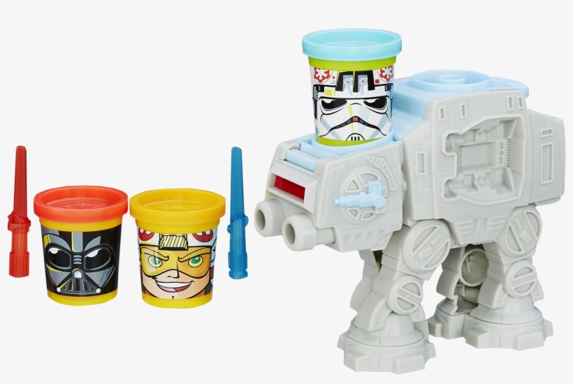 At-at - Play-doh Star Wars At-at Attack Toy With Can-heads, transparent png #1367287