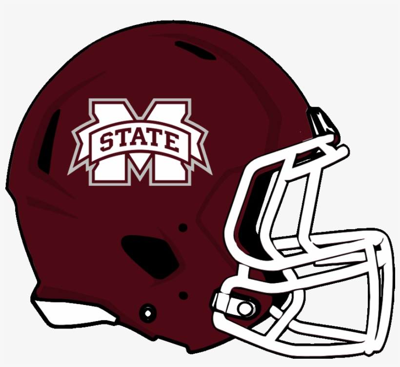 Adidas Clipart Football Helmet - Mississippi State Helmet Logo, transparent png #1367347
