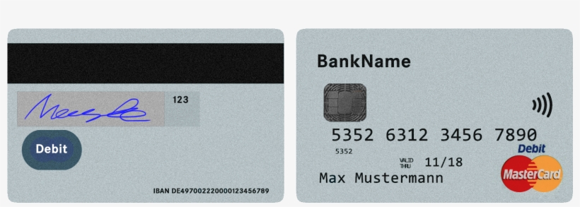 Symbolgrafik Einer Debit Mastercard - Taylor & Grant Promotional Individually Wrapped, transparent png #1367521