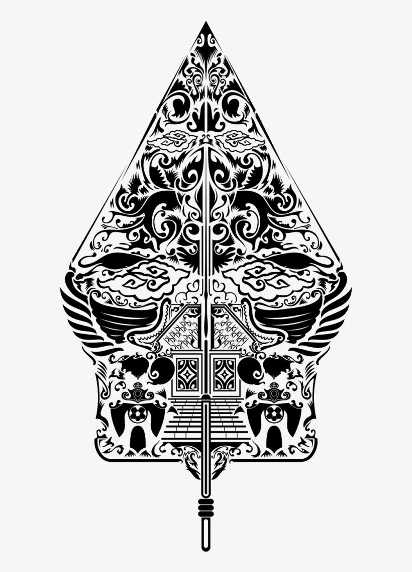 Hasil Untuk Gunungan Wayang Seni Indonesia Pinterest - Gunungan Wayang Vector, transparent png #1367794