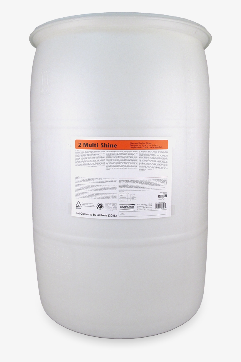 Multi-shine Glass & Surface Cleaner - Glass, transparent png #1368180