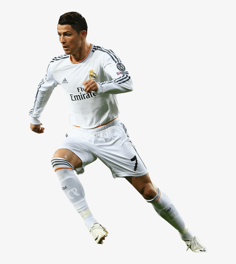 Playing Sideview Ronaldo - Cristiano Ronaldo No Background, transparent png #1368336