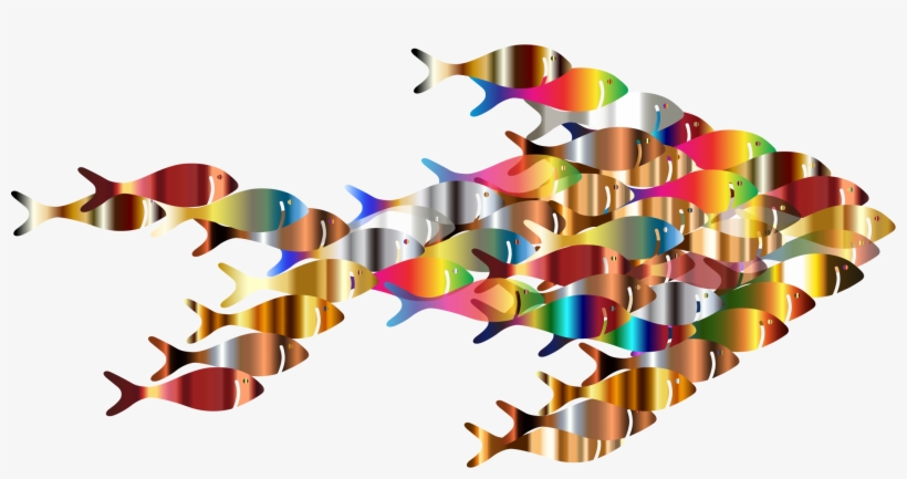 This Free Icons Png Design Of Chromatic Colorful Fish, transparent png #1368355