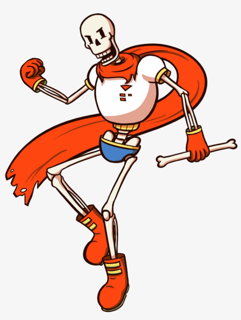 Toby Foxs Undertale Papyrus - Papyrus Undertale, transparent png #1368519