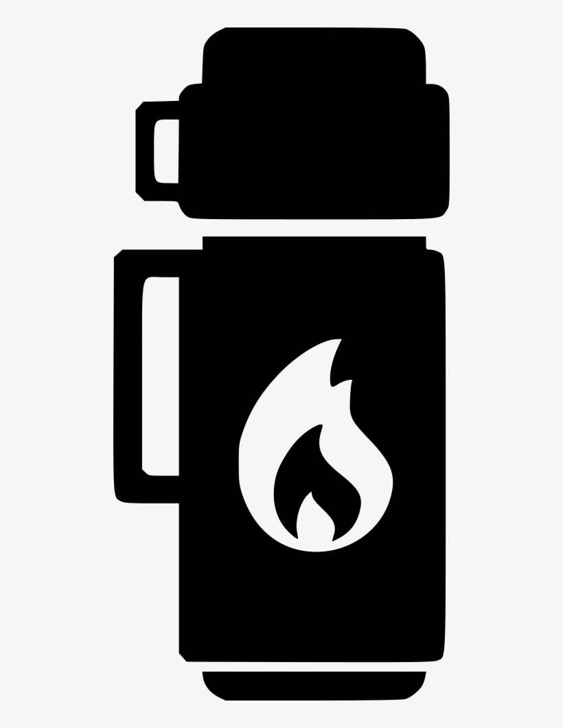 Thermo Flask Cup Hot Water Comments - Water, transparent png #1369207