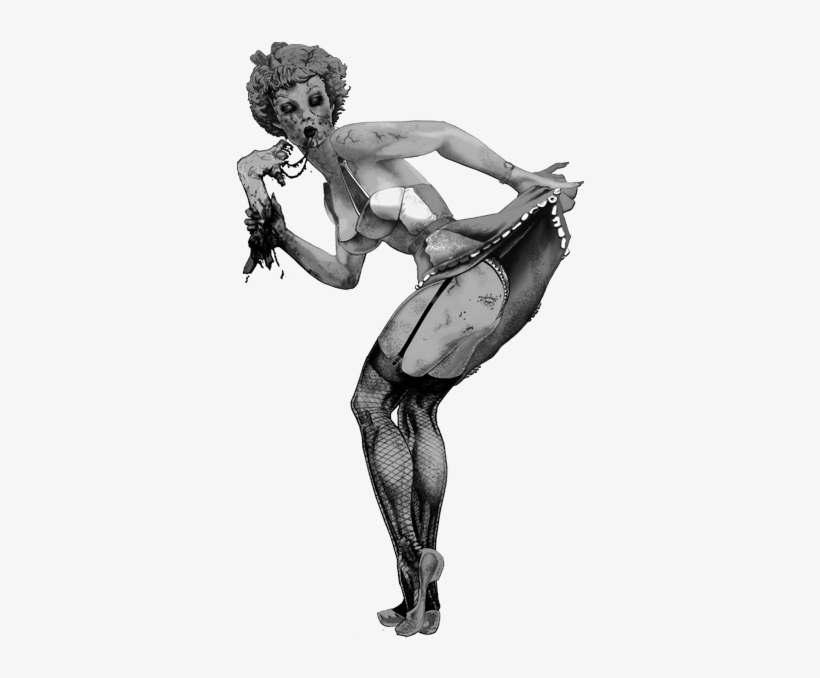 Temple Did It All And More - Sexy Zombie Girl, transparent png #1370299