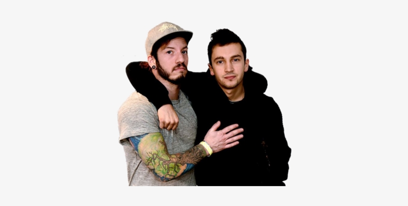 Twenty One Pilots, Josh Dun, And Tyler Joseph Image - Twenty One Pilots Sticker Picsart, transparent png #1370353