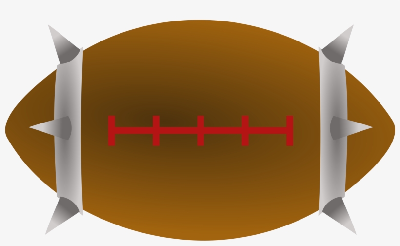 Big Image - Spiked Football, transparent png #1370463