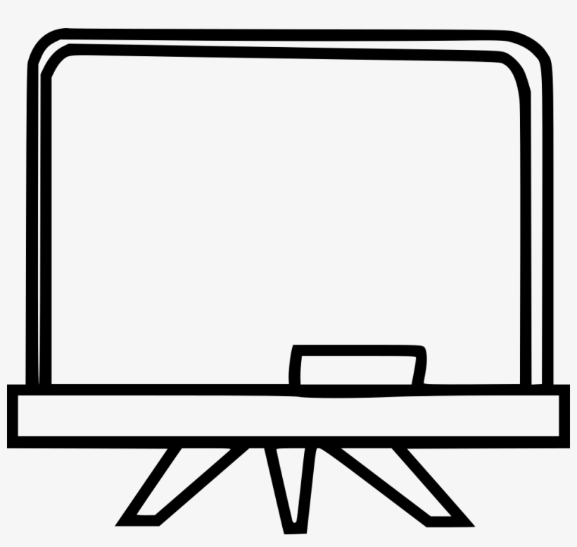 Blackboard Comments - Blackboard Outline Png, transparent png #1370618