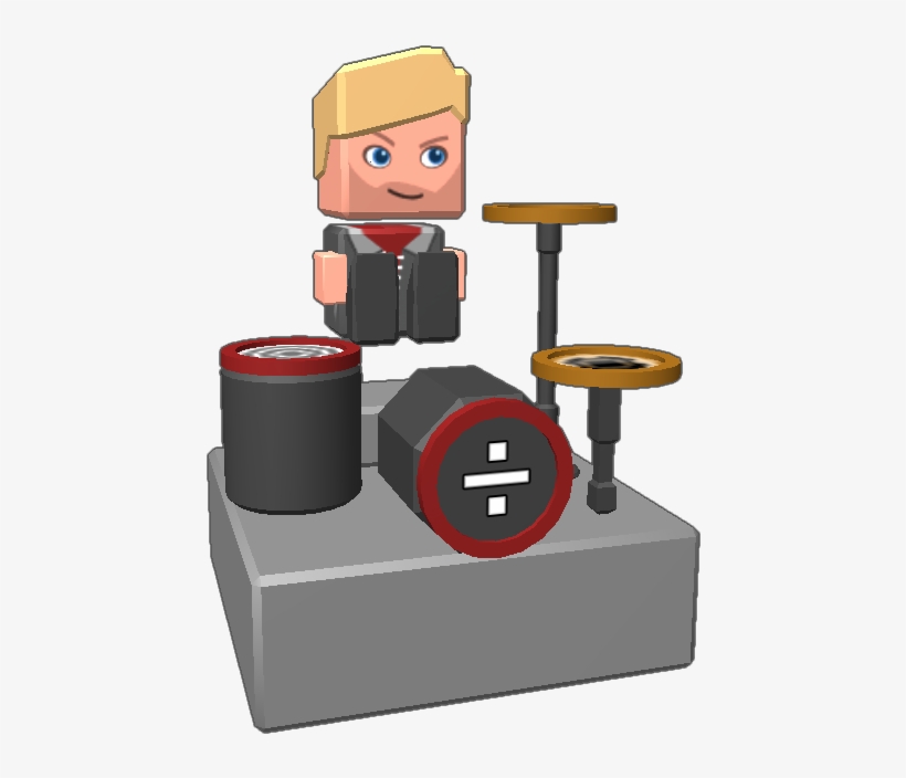 Josh Dun He Also Has His Drum Set Here Too - Cartoon, transparent png #1370703