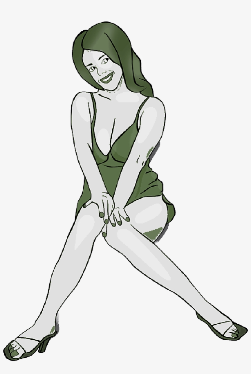 Mb Image/png - Cewek Sexy Vector, transparent png #1370834