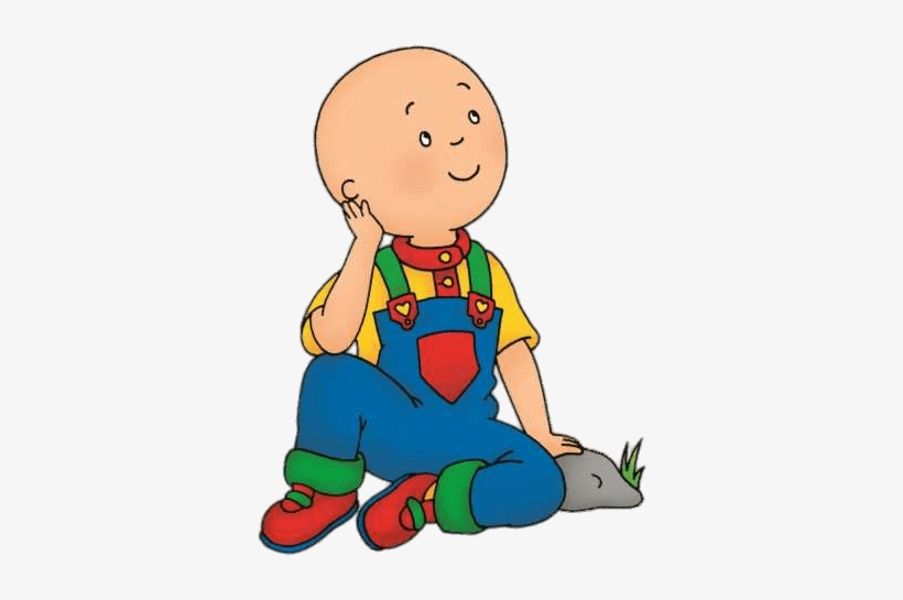 Caillou Daydreaming - Caillou Transparent, transparent png #1371332