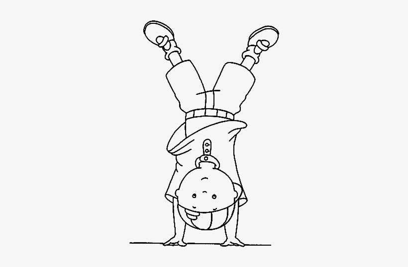 Caillou Voltereta - Book, transparent png #1371924