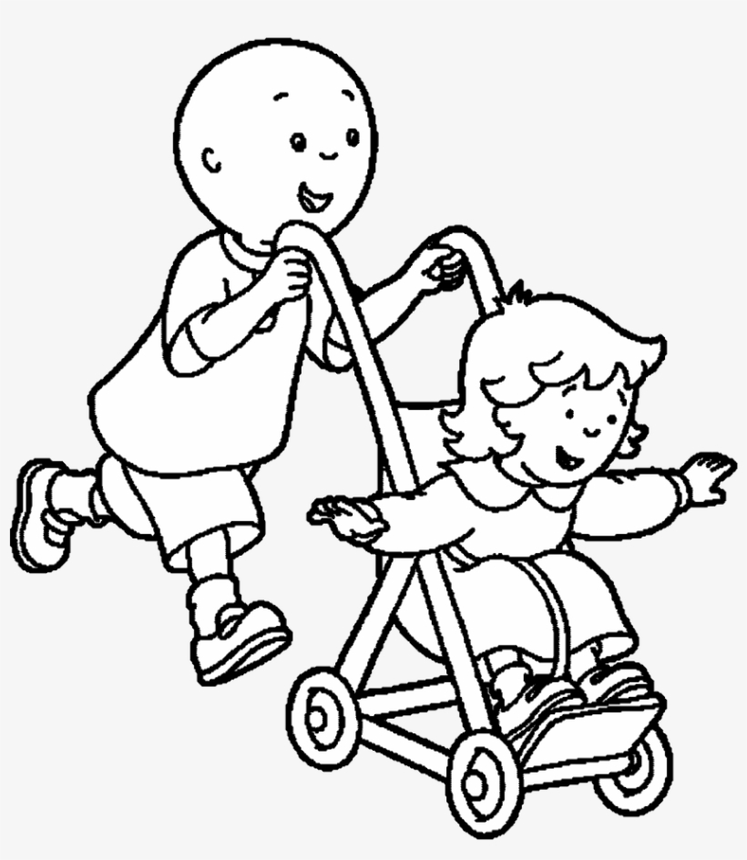 Calliou Coloring Pages, transparent png #1372024