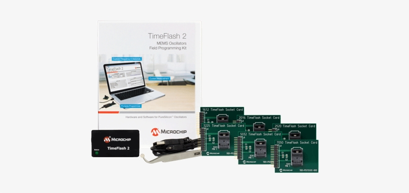 Dsc Timeflash Kit2 Front - Microchip Technology - Dsc-prog-2520 - Development, transparent png #1372120