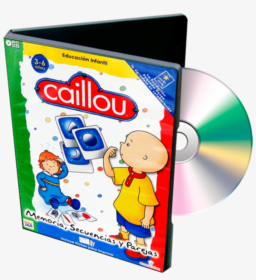 Memoria, Secuencias Y Parejas - Caillou, transparent png #1372123