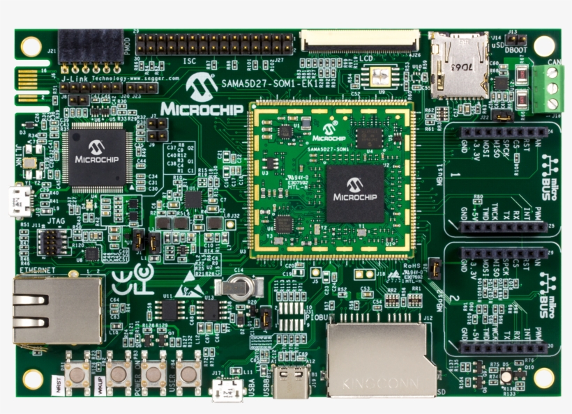 Microchip Introduces Tiny Cheap Linux Modules - Microchip, transparent png #1372260