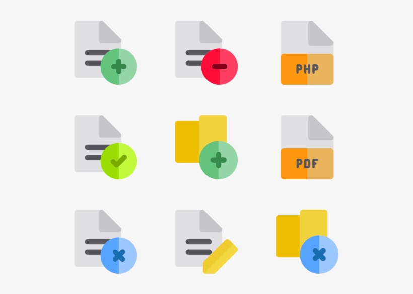 Files & Folders 37 Icons - Computer File - Free Transparent PNG ...