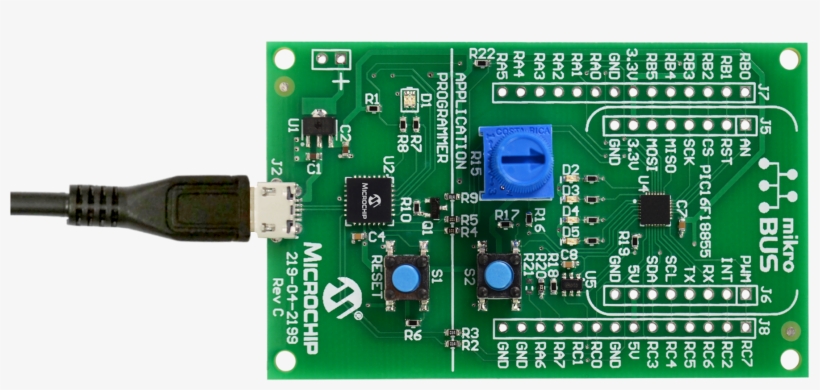 Xpress Connected 01 - Microchip Mplab Xpress Development Board, Dm164140, transparent png #1372337