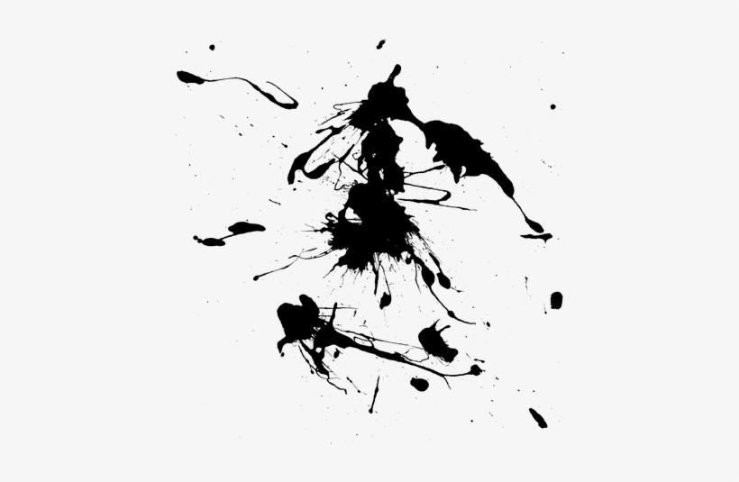 Ink - Americas Got Customize Womens Paintball Splatters T-shirts, transparent png #1372483