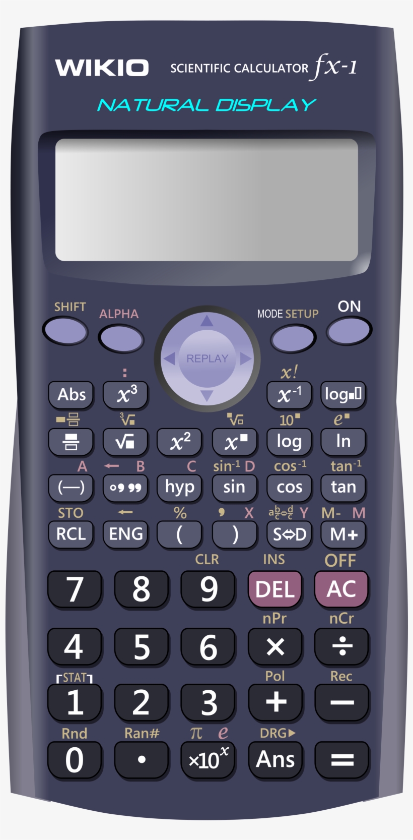 Free Download Png And Vector Casio Fx 82es Plus Calculator Free - 