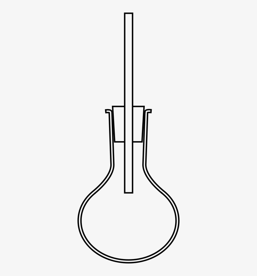 Free Round Bottom Flask - Round Bottom Flask Tube, transparent png #1373137