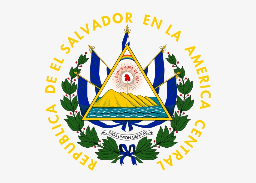 Escudo Nacional - El Salvador, transparent png #1373140