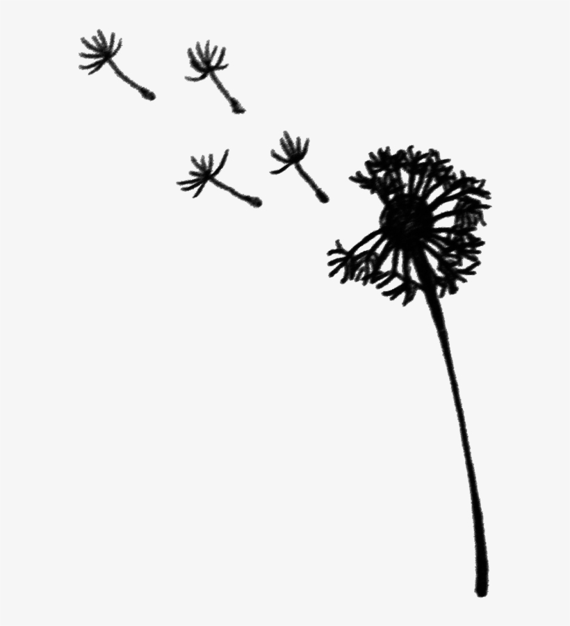 Dandelion In The Wind - Body Jewelry, transparent png #1373409