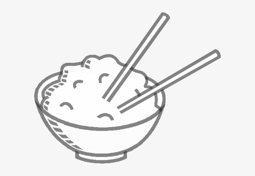 How To Set Use Rice Bowl Grey Clipart, transparent png #1373549