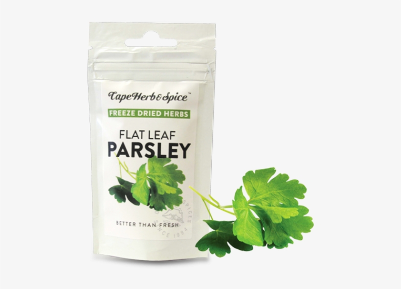 Cape Herb & Spice Freeze Dried Herbs Flat Leaf Parsley - Parsley, transparent png #1373730